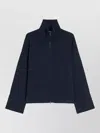 Max Mara Full-zip Cardigan With Embroidered Logo And Front Pockets In Animal Print