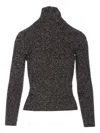 Max Mara High-neck Boucle-effect Sweater In Multi