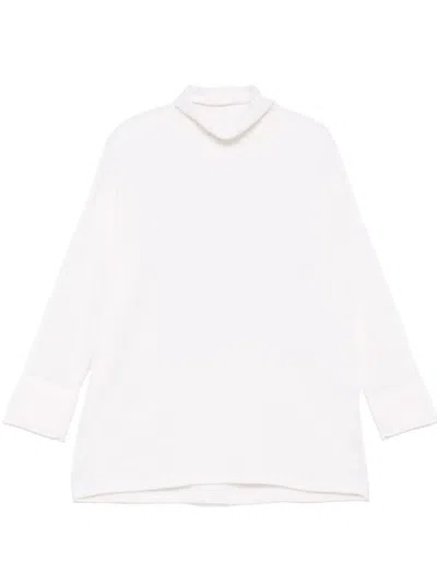 Max Mara High Neck Cashmere Top