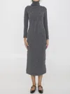 Max Mara Arte Dress In Gray