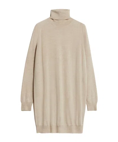 MAX MARA HIGH-NECKED CASHMERE DRESS