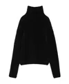 Max Mara High-necked Sweater In Black