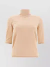 Max Mara High Neckline Cuffs And Hem