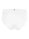 Max Mara High-waist Bikini Bottoms In White