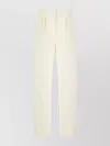 Max Mara High Waist Pleated Straight Leg Trousers