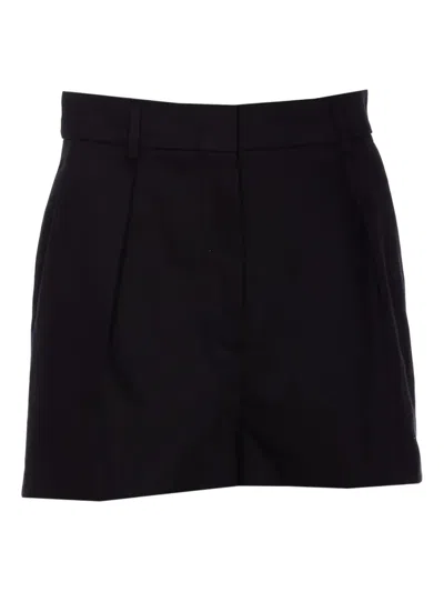 Max Mara High-waist Shorts In Black