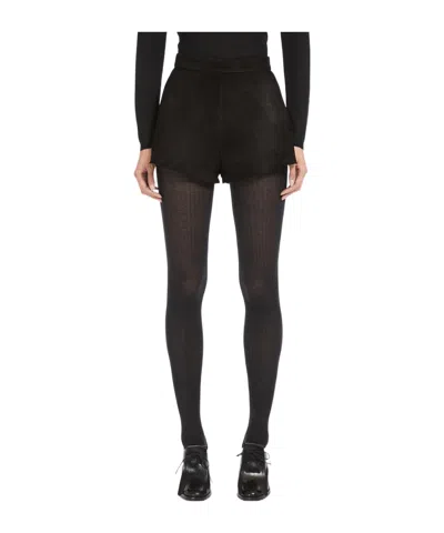Max Mara High-waist Shorts In Black
