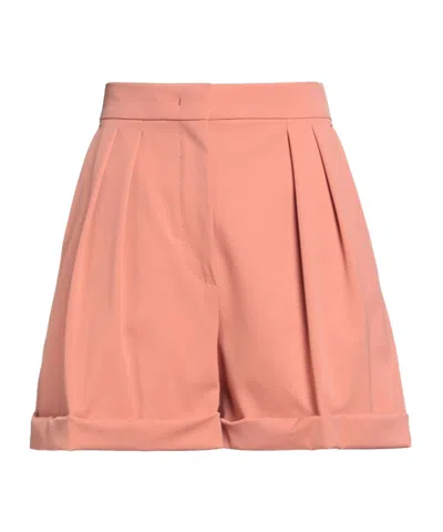 Max Mara High Waist Shorts In Pink