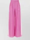 Max Mara Calibri Silk Organza Wide Pants