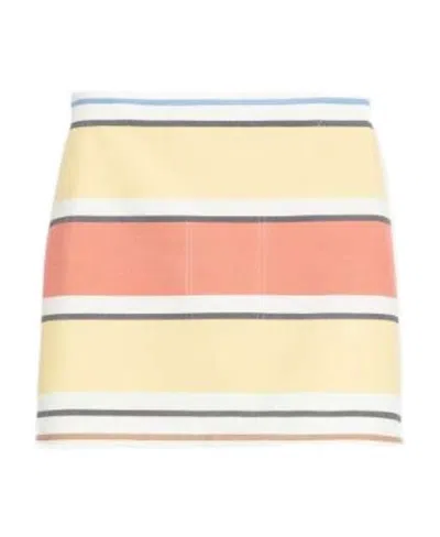 Max Mara High Waist Skirt In Nude