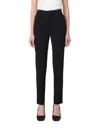 Max Mara Womens Black Nepeta Straight-leg High-rise Stretch-wool Trousers In Black