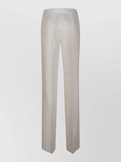 Max Mara High Waist Straight Leg Tailored Trousers In Multi