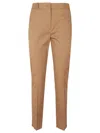 Max Mara Soraga Camel Trousers In Tobacco