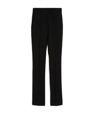 Max Mara High-waist Tailored Trousers In Black
