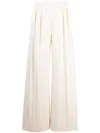 Max Mara Women's Zinnia Jersey Trouser Beige | Size 44 | 2411781021600004
