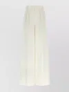 Max Mara High Waist Wide Leg Trousers With Pleats