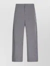 Max Mara High Waist Wide Leg Trousers With Seam Detailing In Multi