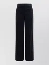 Max Mara High Waist Wide-leg Trousers With Side Pockets
