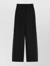 Max Mara High Waist Wide-leg Wool Trousers In Black
