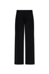 Max Mara High-waisted Casual Pants In Black