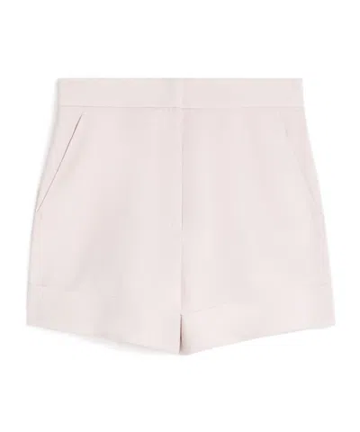 Max Mara High-waisted Shorts In White