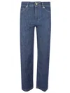 Max Mara High-waisted Straight-leg Denim Jeans In Blue