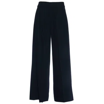 Max Mara High-waisted Straight Leg Trousers With French Pockets