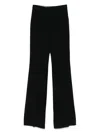 Max Mara Black Pants In Black