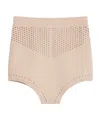 Max Mara High-waisted Underwear In Nude
