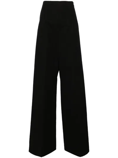 MAX MARA HIGH-WAISTED WIDE-LEG TROUSERS