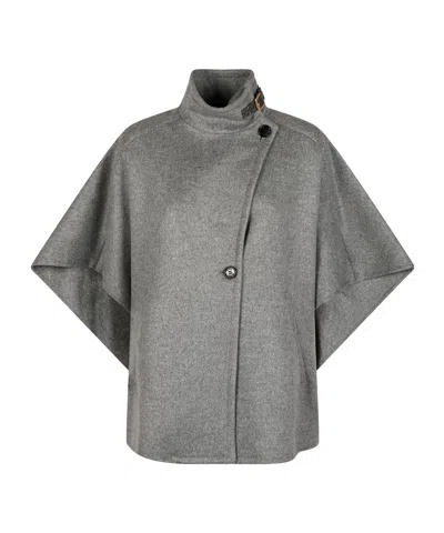 Max Mara High-neck Cape In No