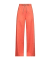 Max Mara High-waisted Drawstring Cargo Pants In Orange