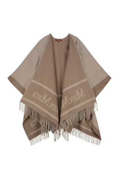 MAX MARA HILDESTD WOOL CAPE