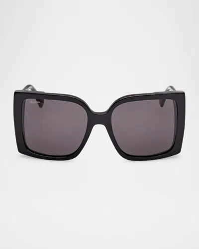 Max Mara Hinge Acetate Square Sunglasses