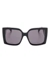 Max Mara Hinge Sunglasses In Black