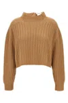 Max Mara Hodeida Sweaters And Cardigans Beige
