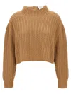 Max Mara Hodeida Sweaters And Cardigans Beige