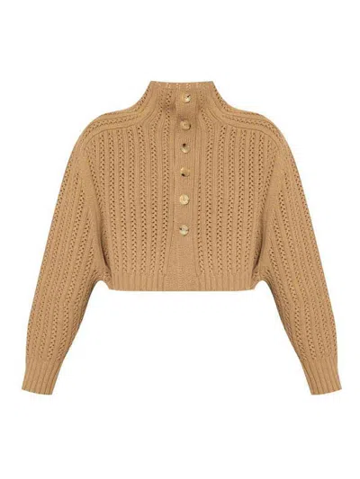 Max Mara Cardigan In Cream
