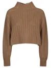 Max Mara Sweater In Cammello