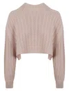 Max Mara Hodeida Sweatshirt In Cipria