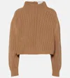 Max Mara Hodeida Wool And Cashmere Sweater In Beige
