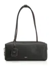 Max Mara Hold All String Small Square Bauletto Shoulder Bag Shoulder Bags Black