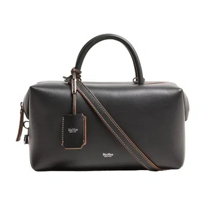 Max Mara Holdall M Handbag In Black
