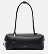 Max Mara Holdall Small Leather Tote Bag