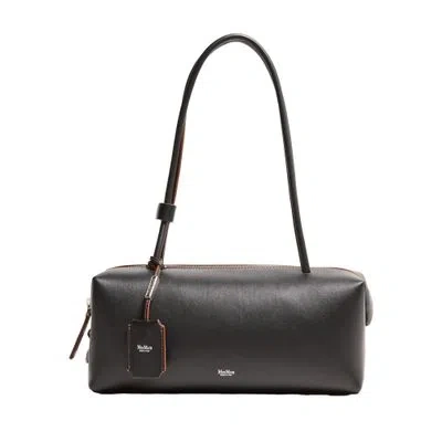 Max Mara Holdall String Shoulder Bag In Black