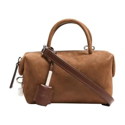 Max Mara Holdall Suede Handbag