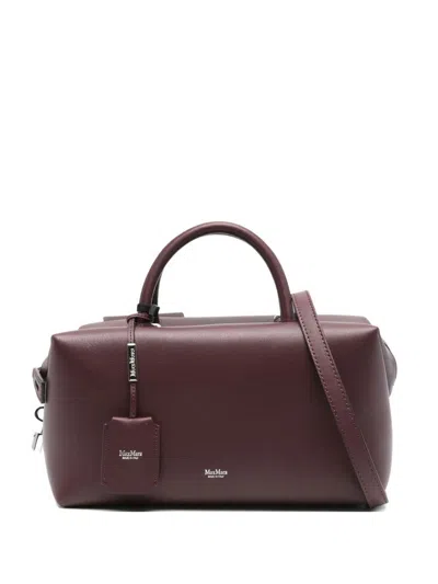 Max Mara 'holdallm' Tote Bag In Red