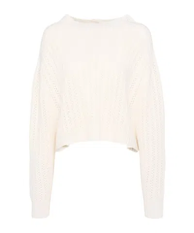 Max Mara Hollow Knit Sweater Cardigan