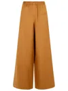 Max Mara Wide Linen And Silk Trousers
