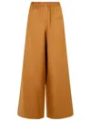 Max Mara Wide Linen And Silk Trousers